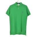 【中古】POLO RALPH LAUREN / ポロ ラルフローレンCUSTOM FIT ワンポイント鹿の子半袖ポロシャツ【cacdajbe-m】(4)