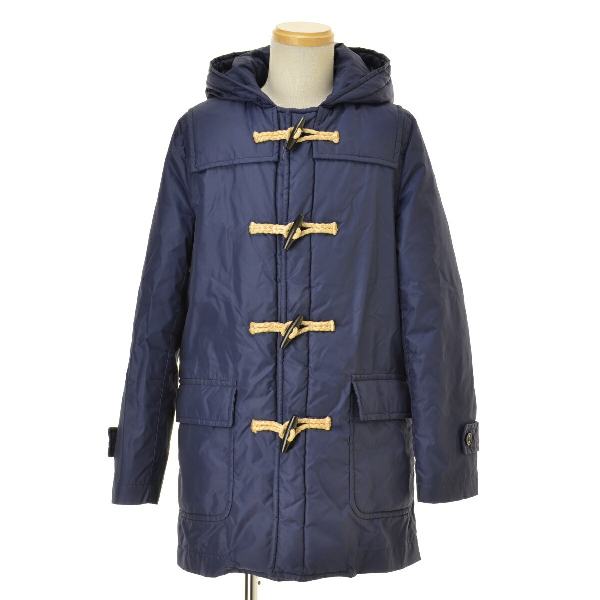 美品　コムデギャルソンシャツ　ブラック　メンズオム　ナイロンダッフルコート M 2498796353.jpg?1738682593