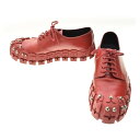 【中古】PRADA / プラダ19AW 2EG294 STUDED DERBY スタッズ ダービーシューズ【cacfagae-z】