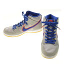 【中古】【期間限定値下げ】NIKE / ナイキDH7155-001 SB DUNK HIGH PRM QS METS ダンクハイ プレミアム メッツスニーカー【