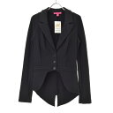 【中古】【期間限定値下げ】BETSEY JOHNSON / ベッツィジョンソン100-42202 燕尾ティアード スウェットジャケット【cacebaaj-l】(4)