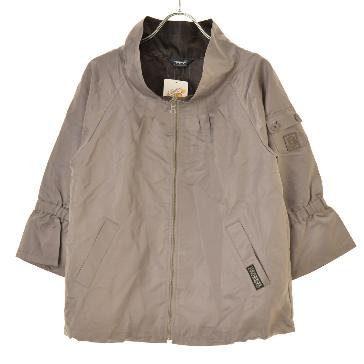 Rakuten - 【中古】TOPYS / トピィーズ90354014 七分袖ジップアップジャケット【cacgaccf-l】