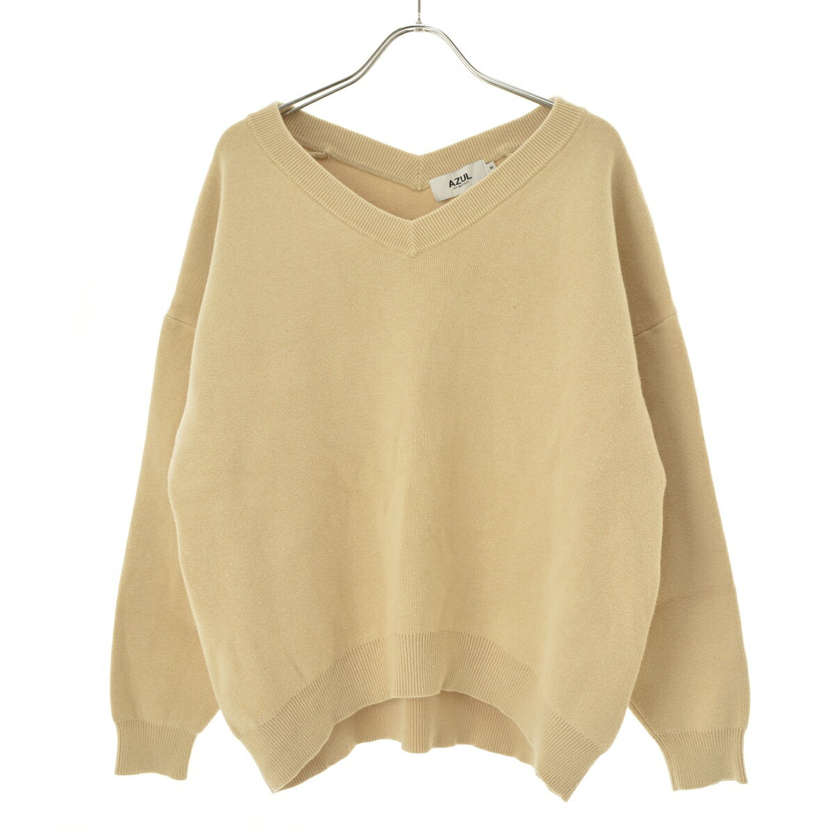 Rakuten - 【中古】AZUL by moussy / アズールバイマウジー250ESA70-188B Vネック長袖ニットセーター【cacgacbb-l】