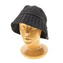 【中古】【期間限定値下げ】VARZARニットバケットハット【cacfadac-z】