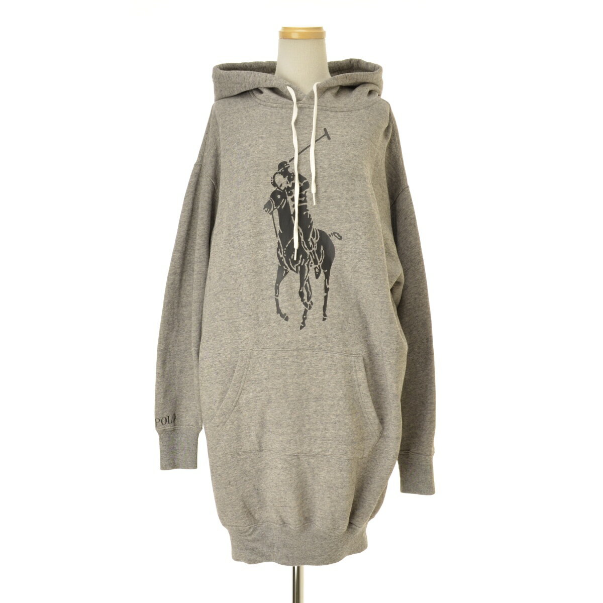 【中古】【期間限定値下げ】POLO RALPH LAUREN / ポロ ラルフローレンBig Pony Oversize Fleece Hoodie Dressスウェットパーカー【cacgaecb-l】