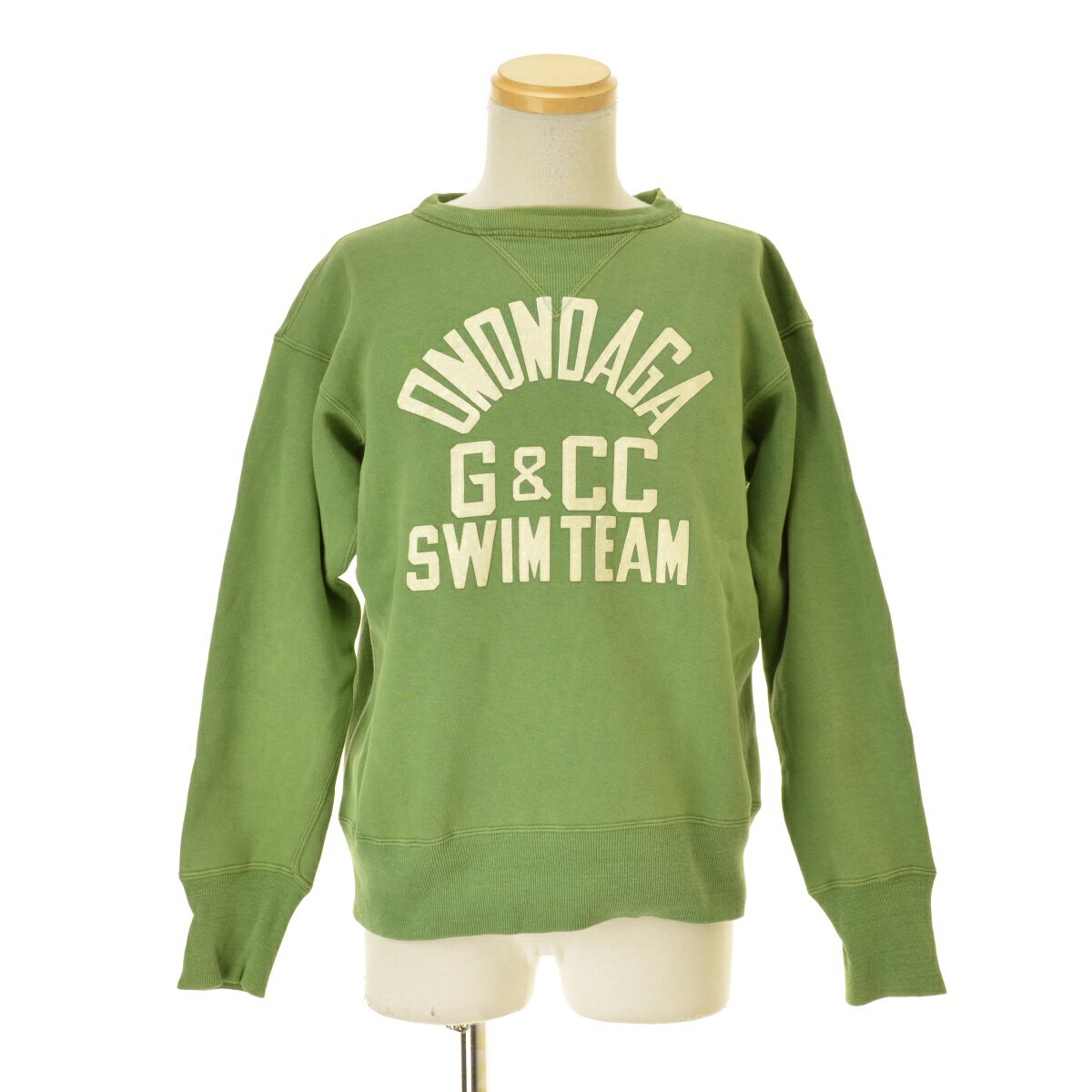 Other - 【中古】【期間限定値下げ】WAREHOUSE / ウエアハウス両V ONONDAGA G&CC SWIMTEAM フロッキー長袖スウェット【cacgaebf-m】