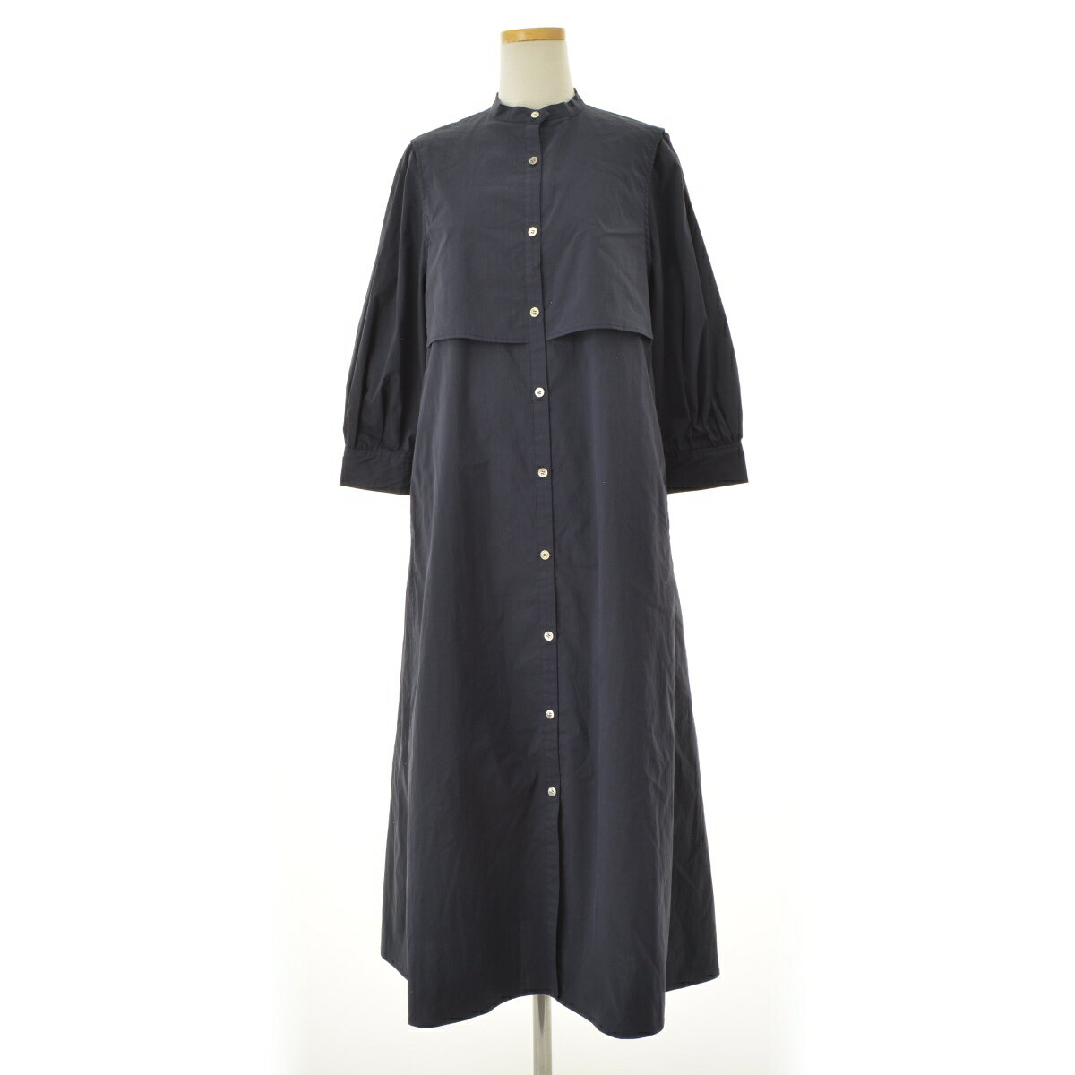 樂天商城 - 【中古】lelill / レリル52430918 フラップフレアーワンピースロング七分袖ワンピース【cacgafag-l】