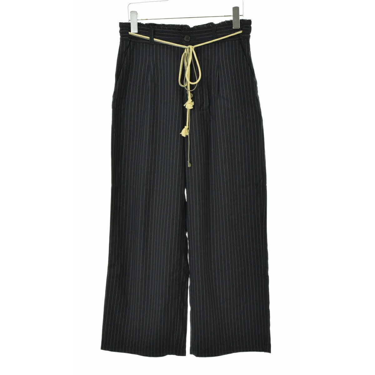 Rakuten - 【中古】JOHNBULL / ジョンブルAP487 ストライプ タック ドローパンツ【cacfaeci-l】