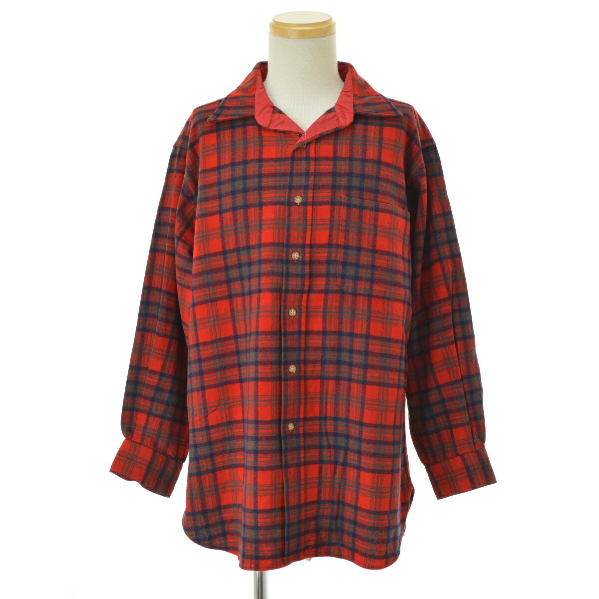 樂天商城 - 【中古】PENDLETON / ペンドルトン70s タータンチェック ウール長袖シャツ【cacfbcdb-m】
