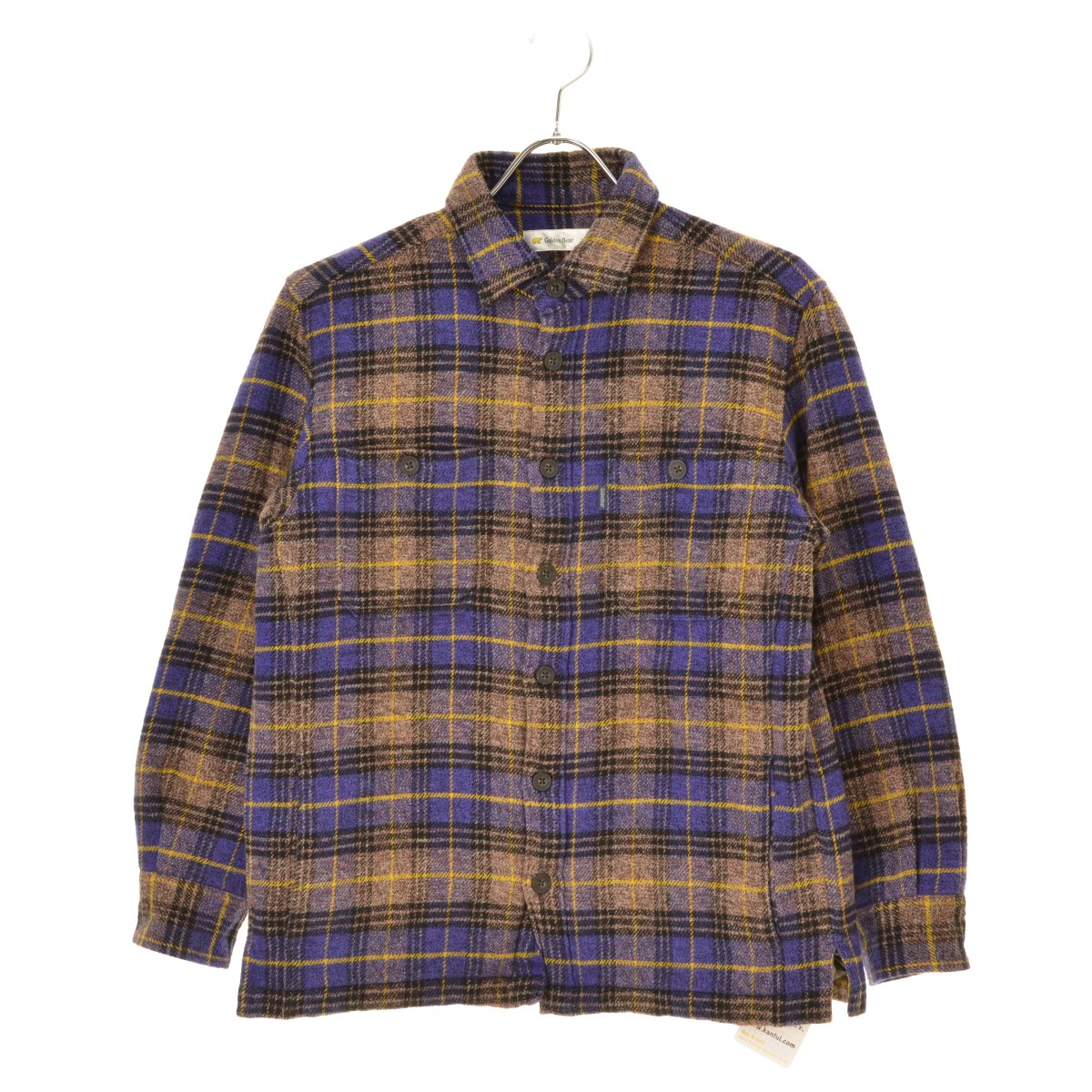 Rakuten - 【中古】GOLDEN BEAR / ゴールデンベアーインナーキルト 中綿 チェックシャツジャケットジャケット【cacgabba-m】