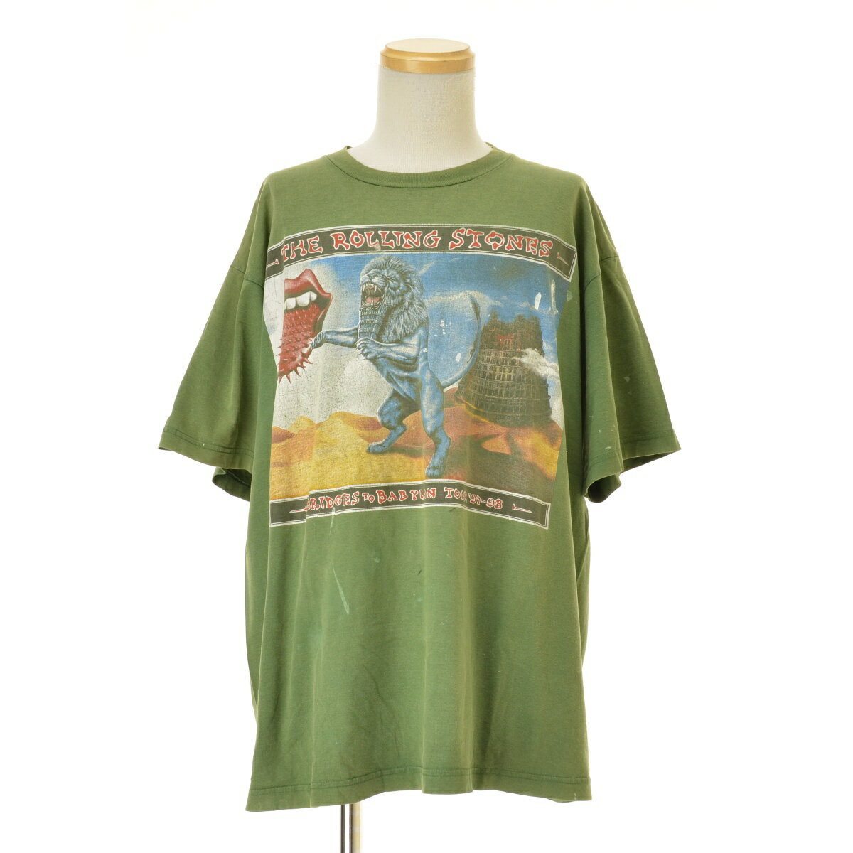 Rakuten - 【中古】VINTAGE / ヴィンテージBOOTLEG THE ROLLING STONES BRIDGES TO BABYLON 97-98 TOUR半袖Tシャツ【cacgafag-m】
