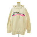 【中古】STELLA McCARTNEY / ステラマッカートニー515813 SOW82 MOTO LOGO PRINT HOODIE ロゴプリントスウェットパーカー【caceacbd-l】