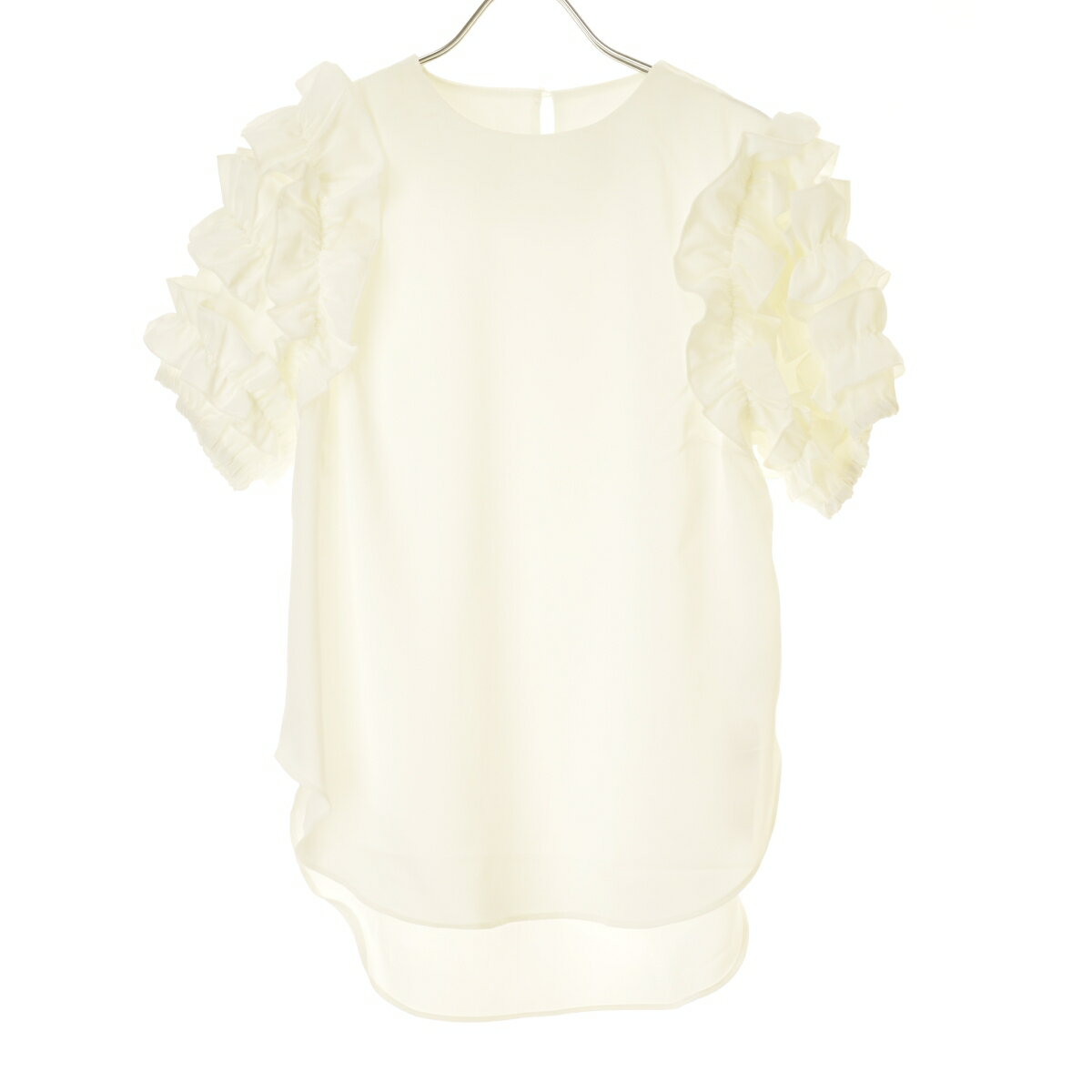 Sleeveless - 【中古】Frene / フラーネ63-72771 フリルスリーブ半袖シャツ【cacebbba-l】