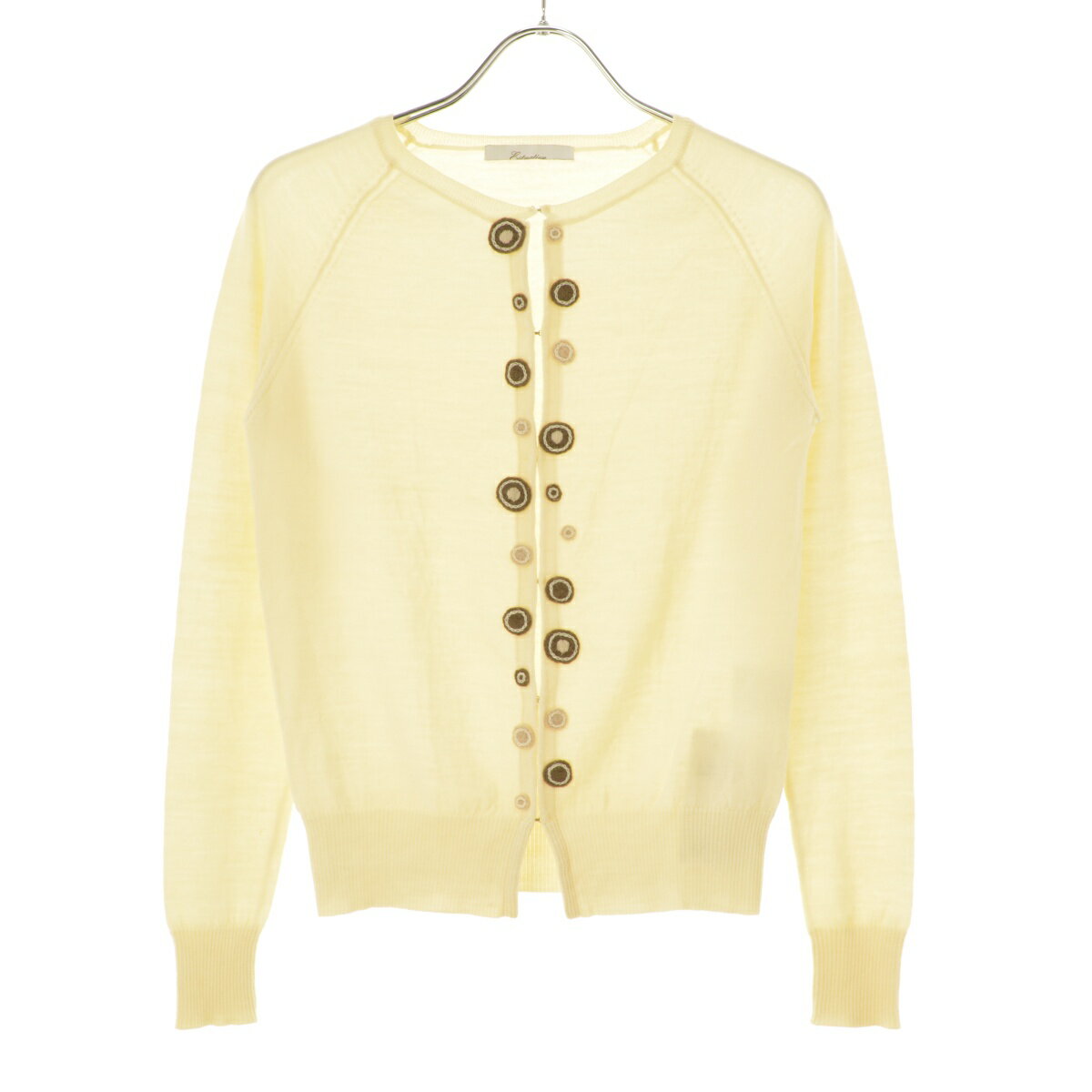 【中古】【期間限定値下げ】ESTNATION / エストネーションウールニット長袖カーディガン【cacfagcg-l】