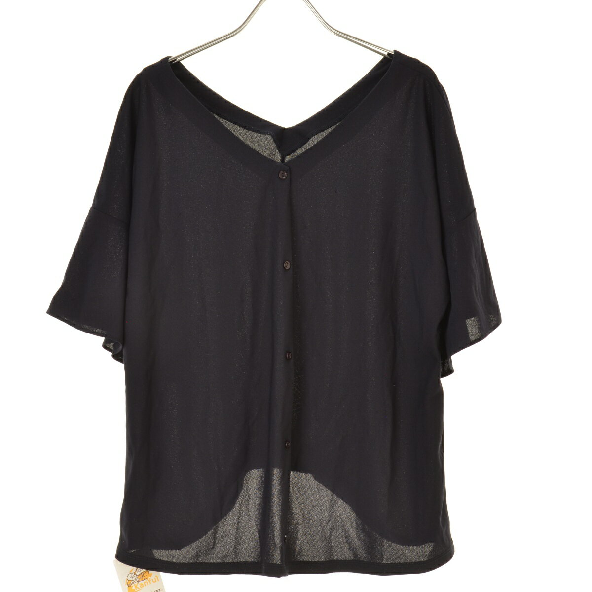 【中古】CECIL MCBEE / セシルマクビー25-1014-8 タック五分袖ブラウス【cacfbccj-l】