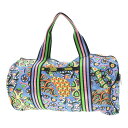 【中古】LESPORTSAC / レスポートサック総柄 ドラムボストンバッグ【cacebaca-z】