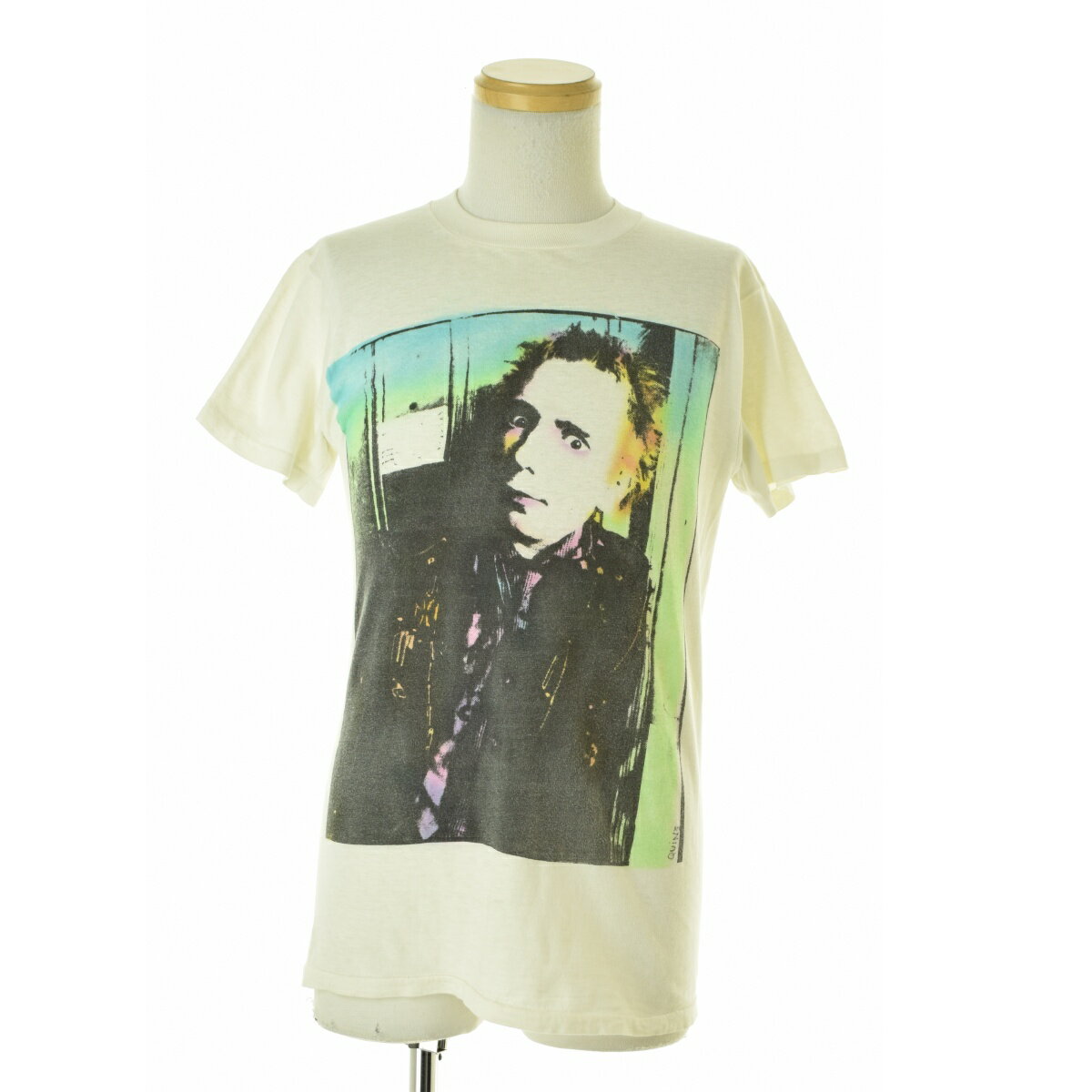 【中古】FRUIT OF THE LOOM / フルーツオブザルーム80s John Lydon Johnny Rotten ジョンライドン ジョニーロットン半袖Tシャツ【cacfbaaf-m】
