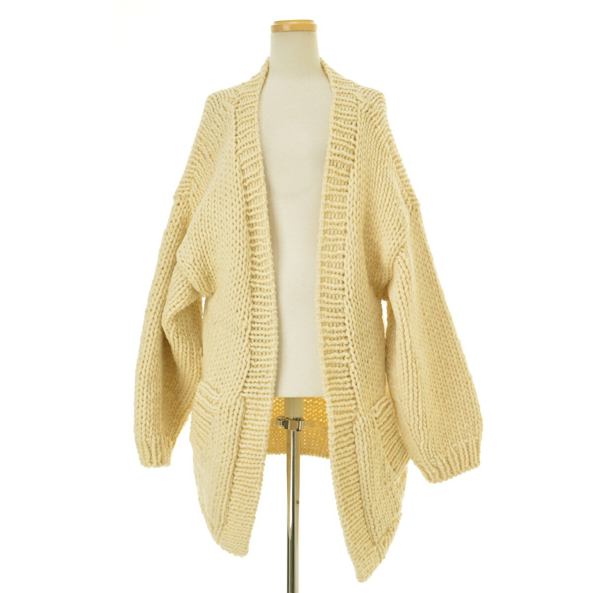 【中古】TODAYFUL / トゥデイフル11620521 Hand Knit Cardigan ハンドニットカーディガンロング長袖カーディガン【cacdbabe-l】