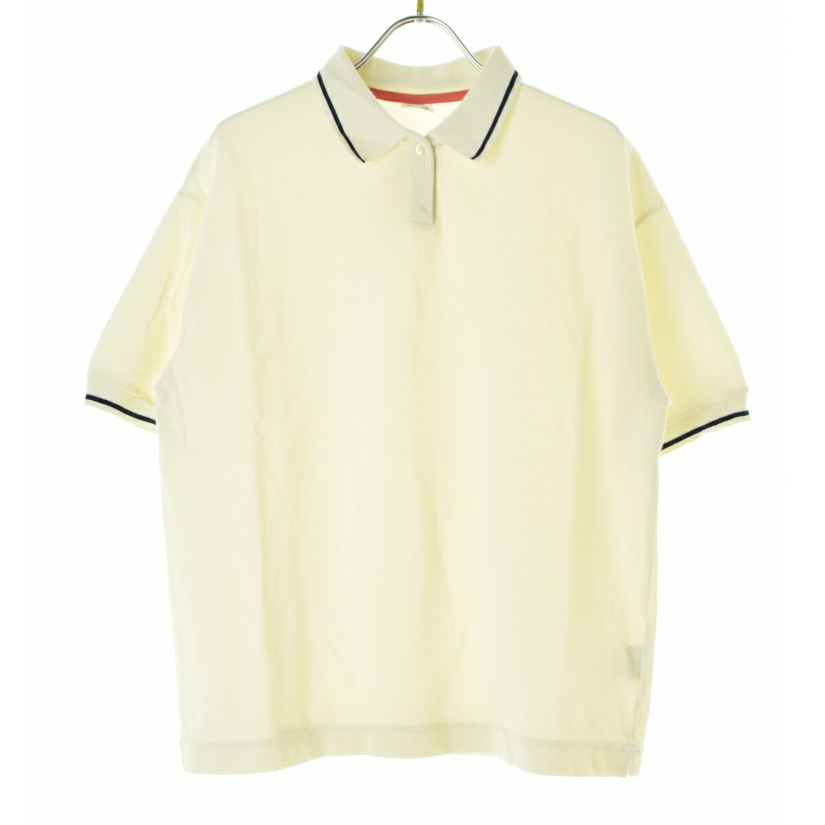 【中古】PARICI / パーリッシィ鹿の子ワイド半袖ポロシャツ【cacgadai-l】