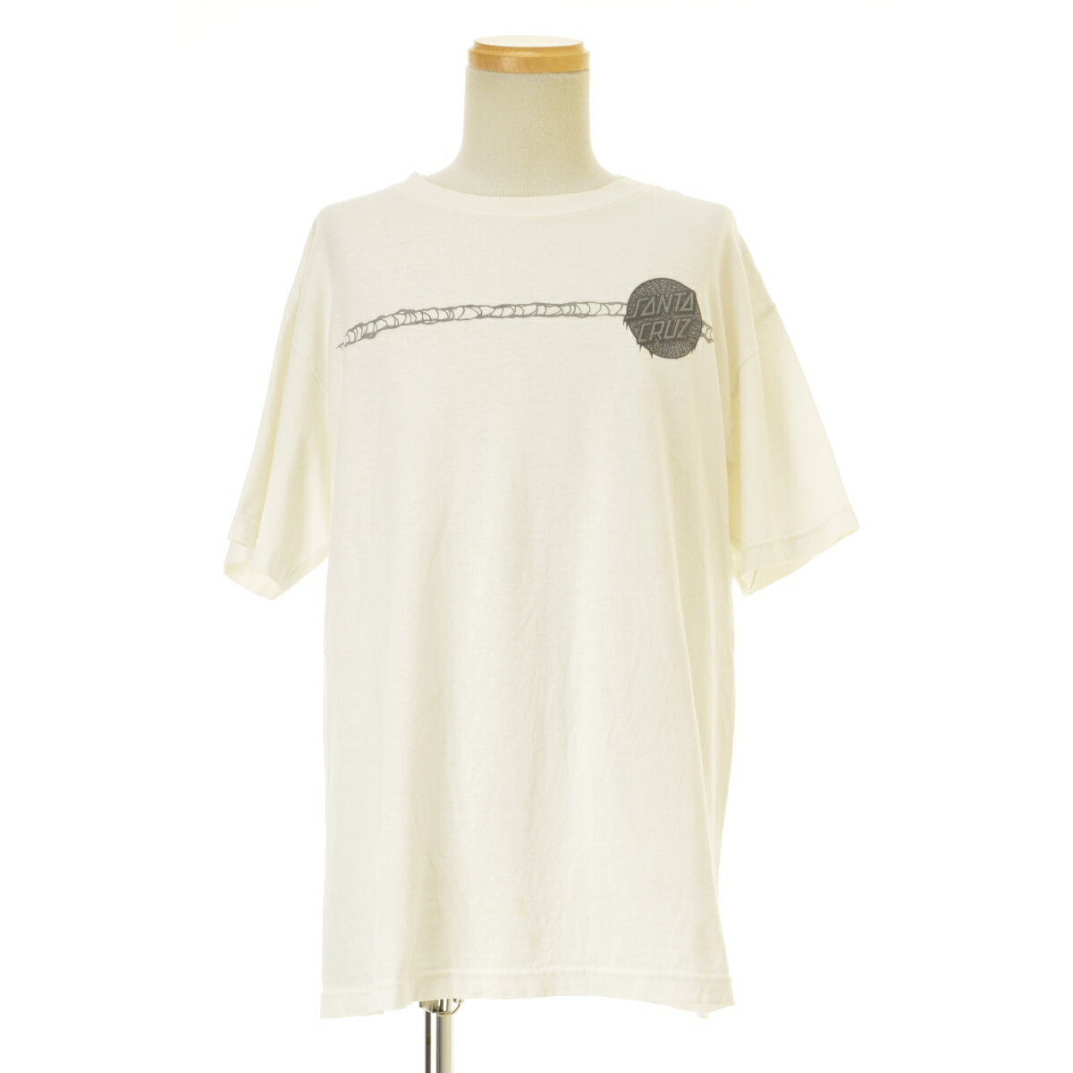 【中古】SANTA CRUZ / サンタクルーズ～00s NHSボディ 両面プリント半袖Tシャツ【cacebbci-m】