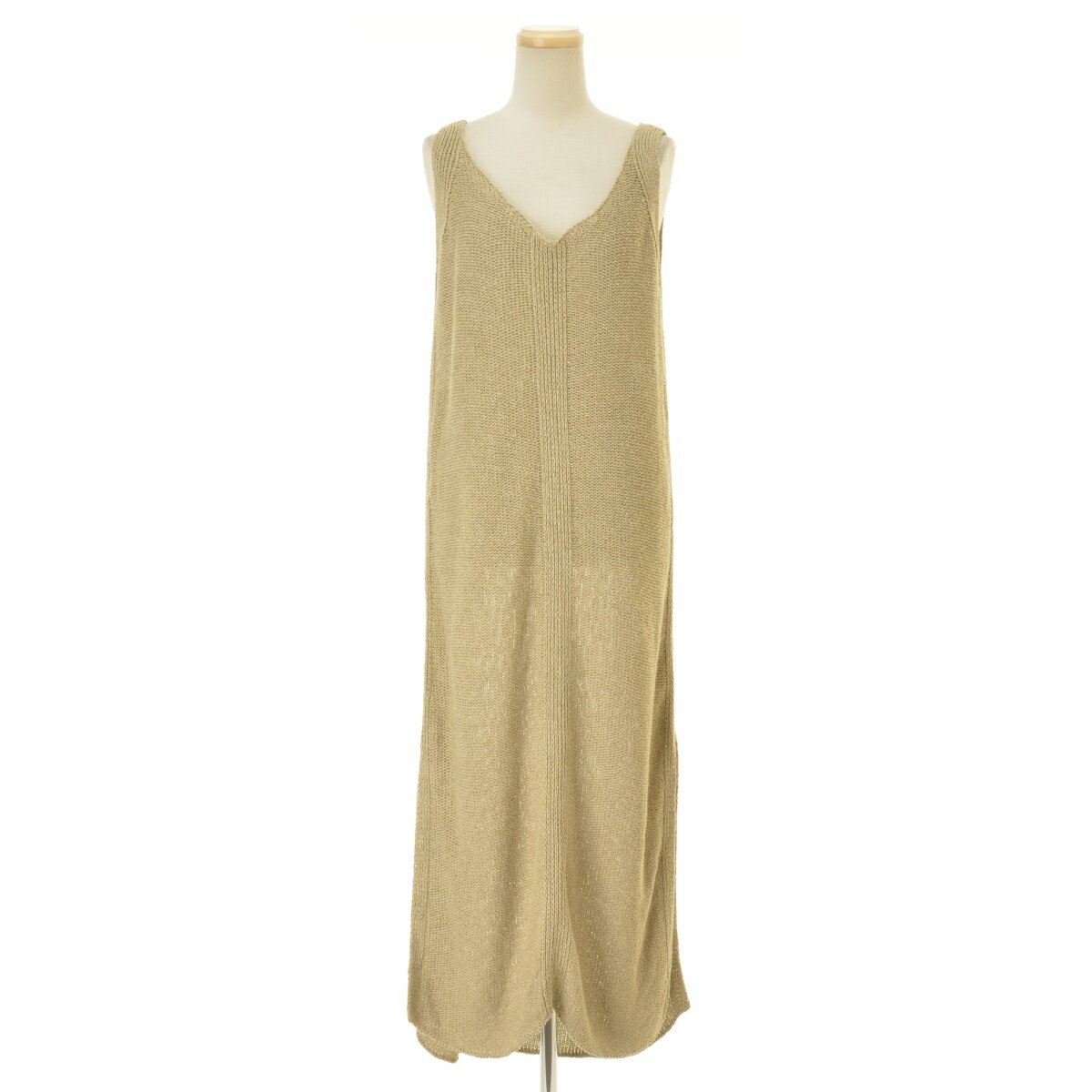 Rakuten - 【中古】MUSE de DEUXIEME CLASSE / ミューズデドゥーズィエムクラス26SS 26040500408010 Lily Linenノースリーブワンピース【cacgaecb-l】