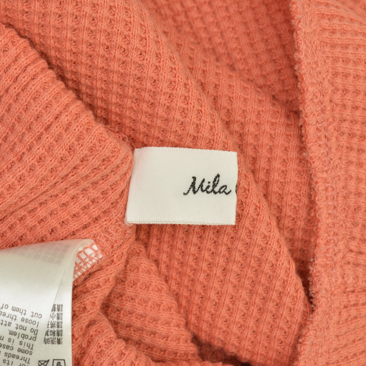 【中古】Mila Owen / ミラオーウェン09WCT192052 バックレースアップ ワッフルノースリーブカットソー【cacfajcb-l】 kanful-11949552 ブランド古着の買取販売カンフル サンプル画像3