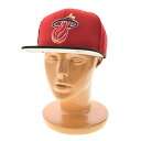 【中古】mitchell&ness / ミッシェルアンドネスMIAMI HEATベースボールキャップ【caceadbh-z】(4)