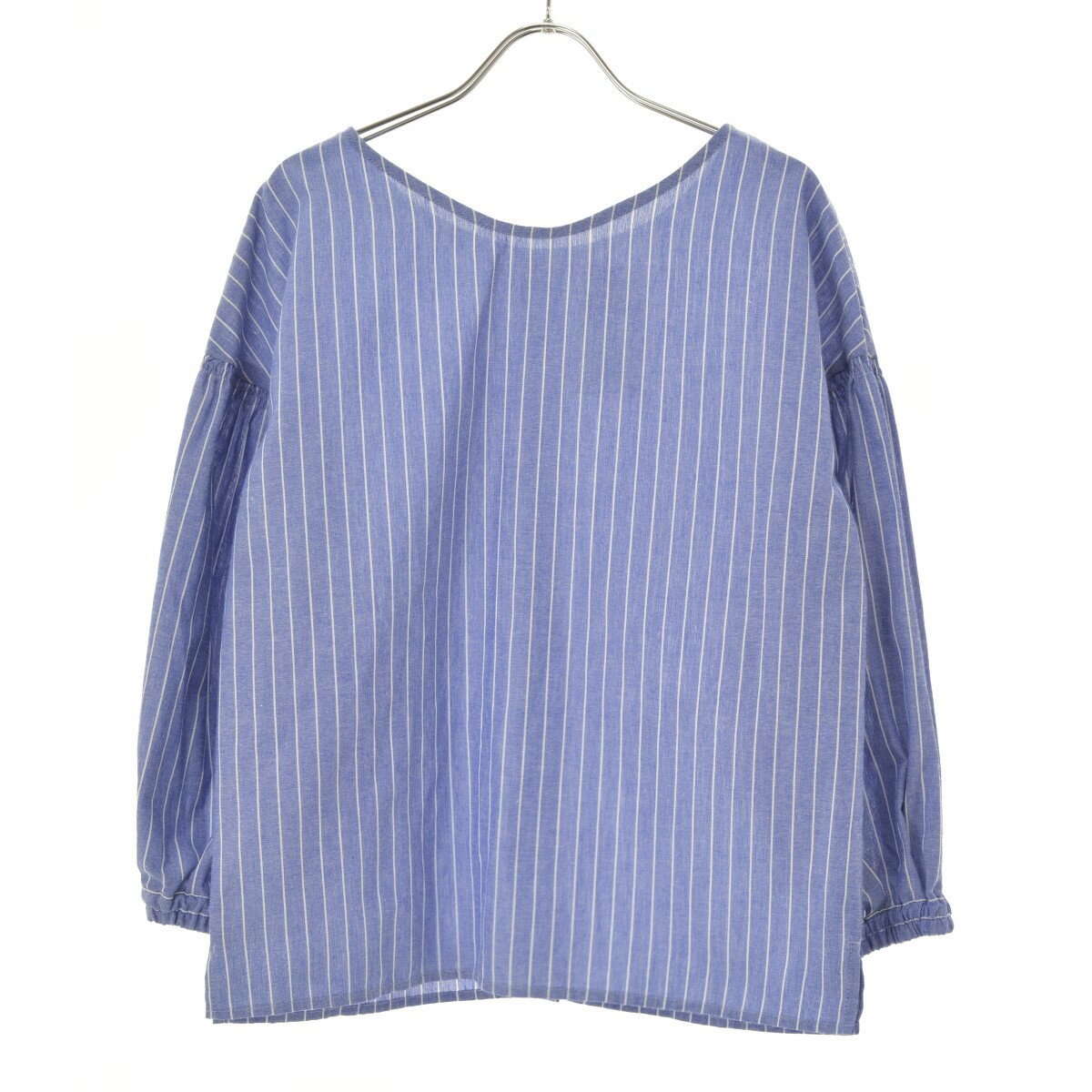 【中古】SM2 Samansa Mos2 / サマンサ モスモスblue 2WAY ストライプ長袖ブラウス【cacfajcj-l】