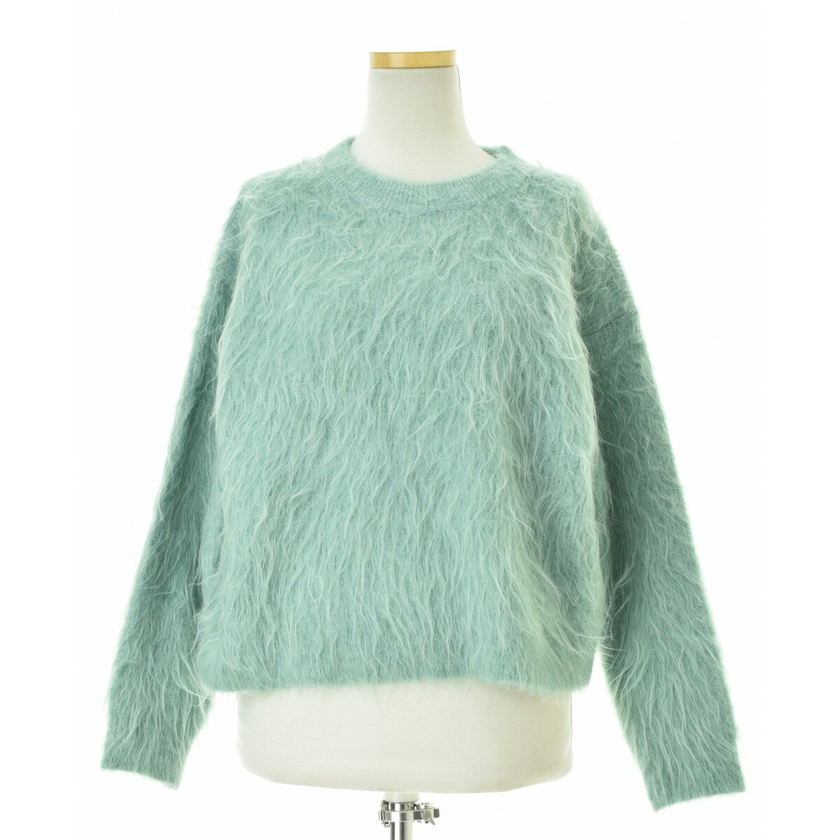樂天商城 - 【中古】【期間限定値下げ】UNFILO / アンフィーロ25AW KRUMGW0429 アルパカシャギー クルーネック プルオーバー長袖ニットセーター【cacgacah-l】