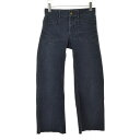 【中古】RALPH LAUREN / ラルフ ローレンセーラー 巻きデニムパンツ【cacebabi-l】