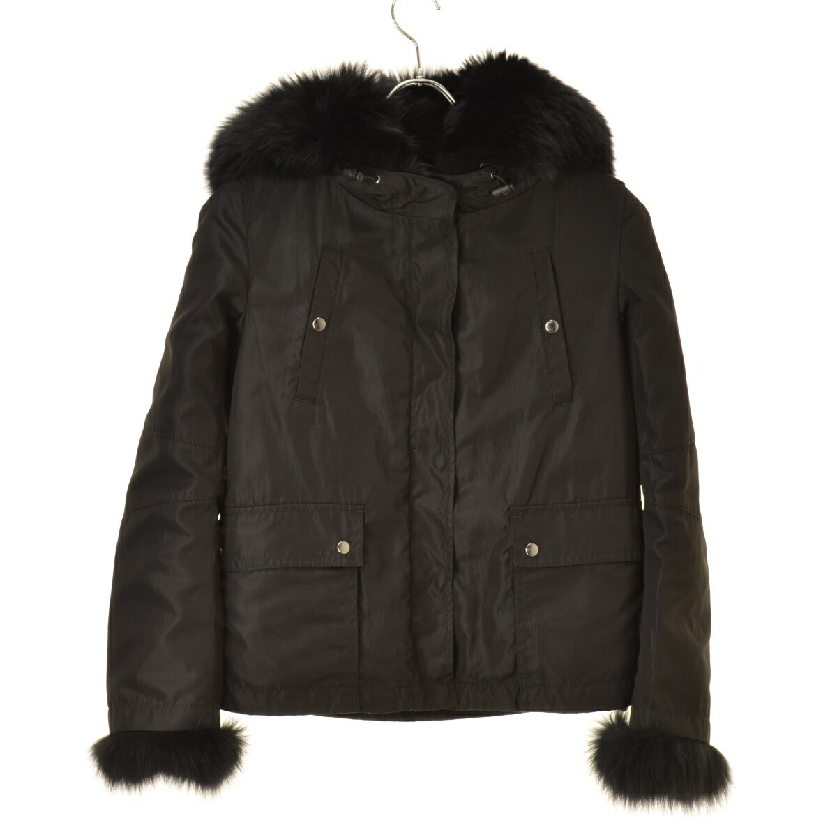 【中古】ICB / アイシービーブルーフォックス ファーダウンジャケット【cacgabch-l】