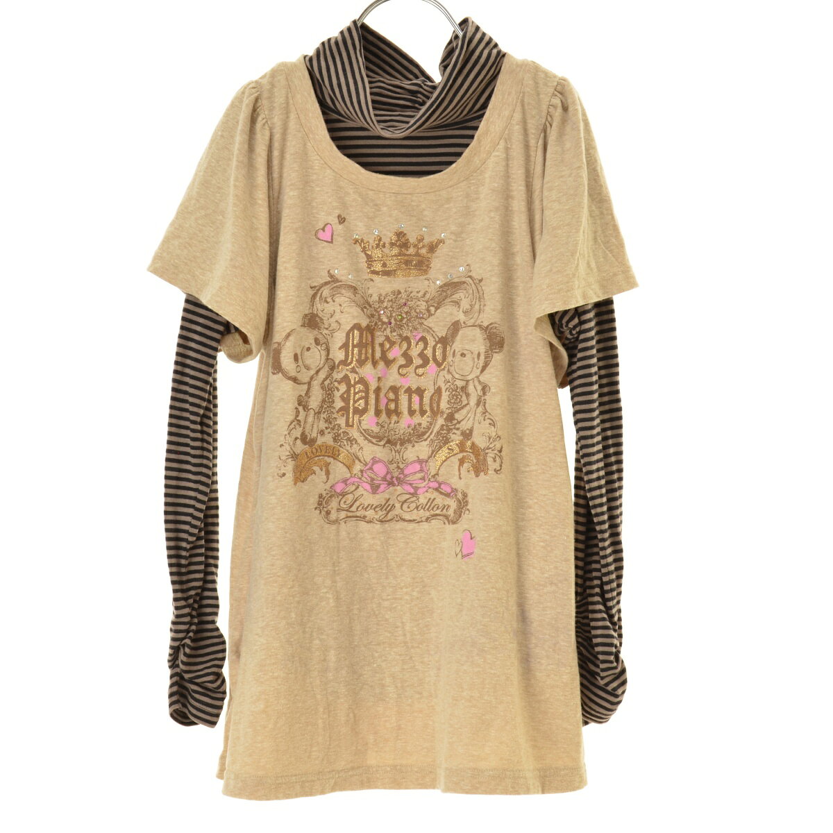 楽天市場】ガチャ メゾピアノ（Tシャツ・カットソー｜トップス