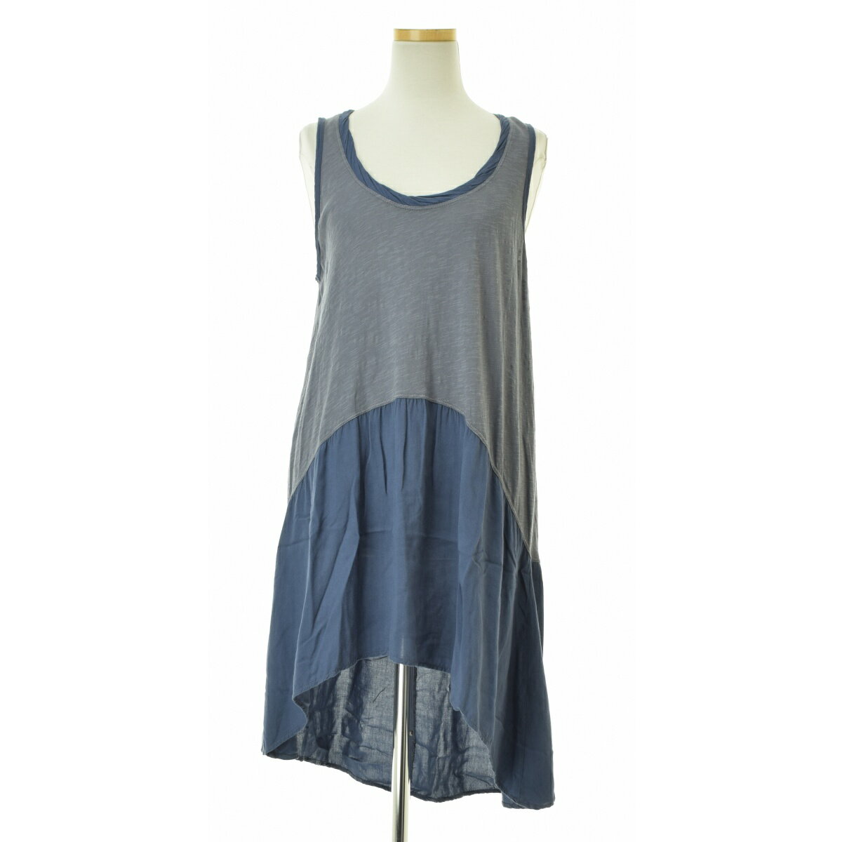 【中古】【期間限定値下げ】left of centerノースリーブチュニック【cacfahbg-l】