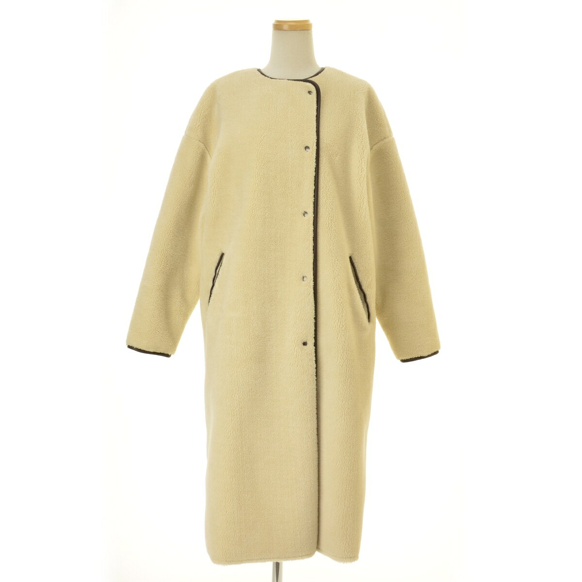 楽天市場】beams ボア ロングコートの通販