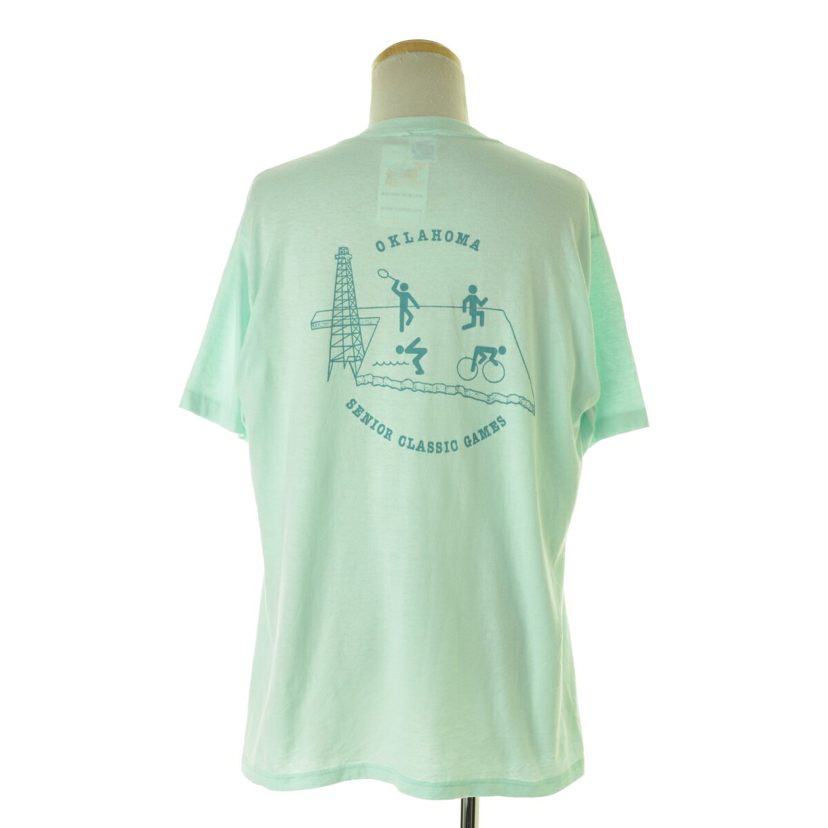 【中古】JERZEES / ジャージーズ80s OKLAHOMA SENIOR CLASSIC半袖Tシャツ【cacdajcd-m】 kanful-11888572 ブランド古着の買取販売カンフル サンプル画像2