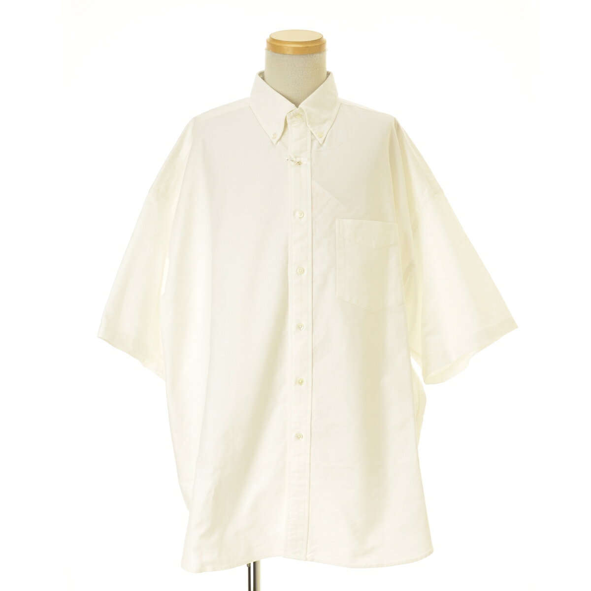 Graphpaper / グラフペーパー26SS GM261-50025B Oxford S/S Oversized B.D Shirt半袖シャツ