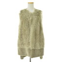 【中古】karl donoghue × MUSE de DEUXIEME CLASSE / カールドナヒュー × ミューズデドゥーズィエムクラス22AW 22010521001630 SHEARLING MOUTON ジレベスト【caceadba-l】