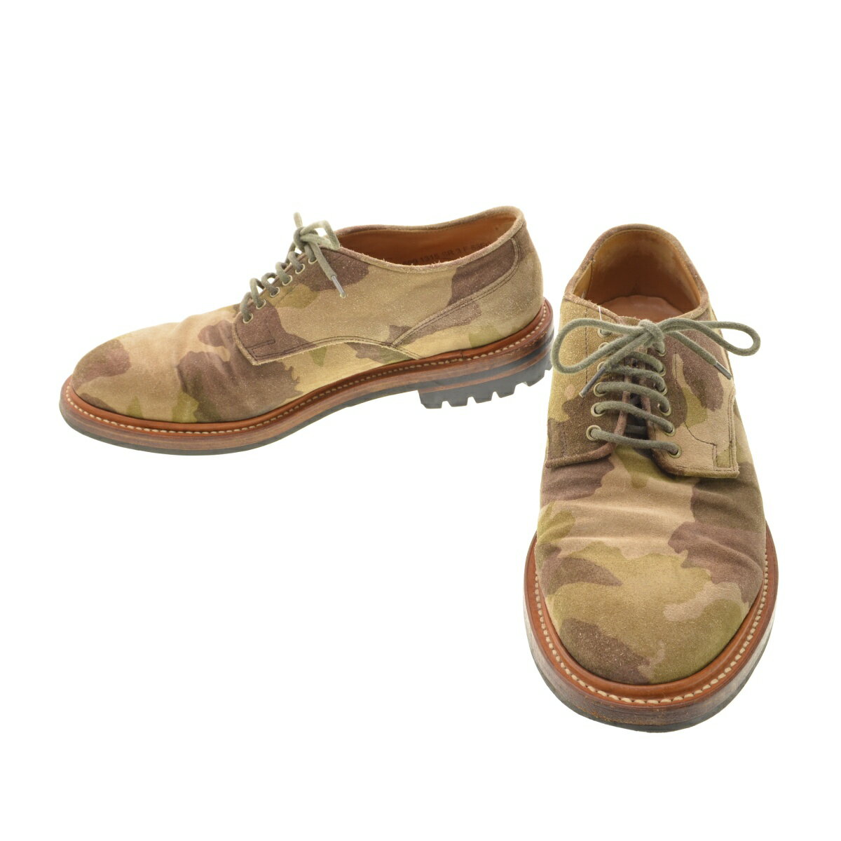 【中古】【期間限定値下げ】REGAL / リーガル外羽根 迷彩 カモフラ スエードシューズ【cacdbacj-z】