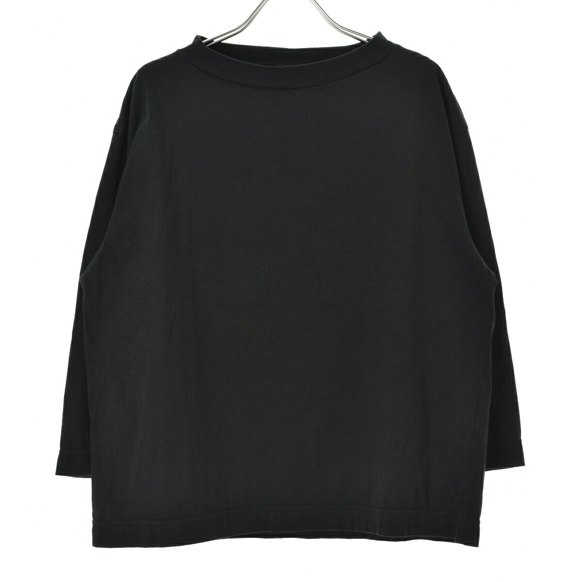 MARGARET HOWELL ブラック長袖カットソー L MARGARET HOWELL ブラック長袖カットソー L MARGARET HOWELL