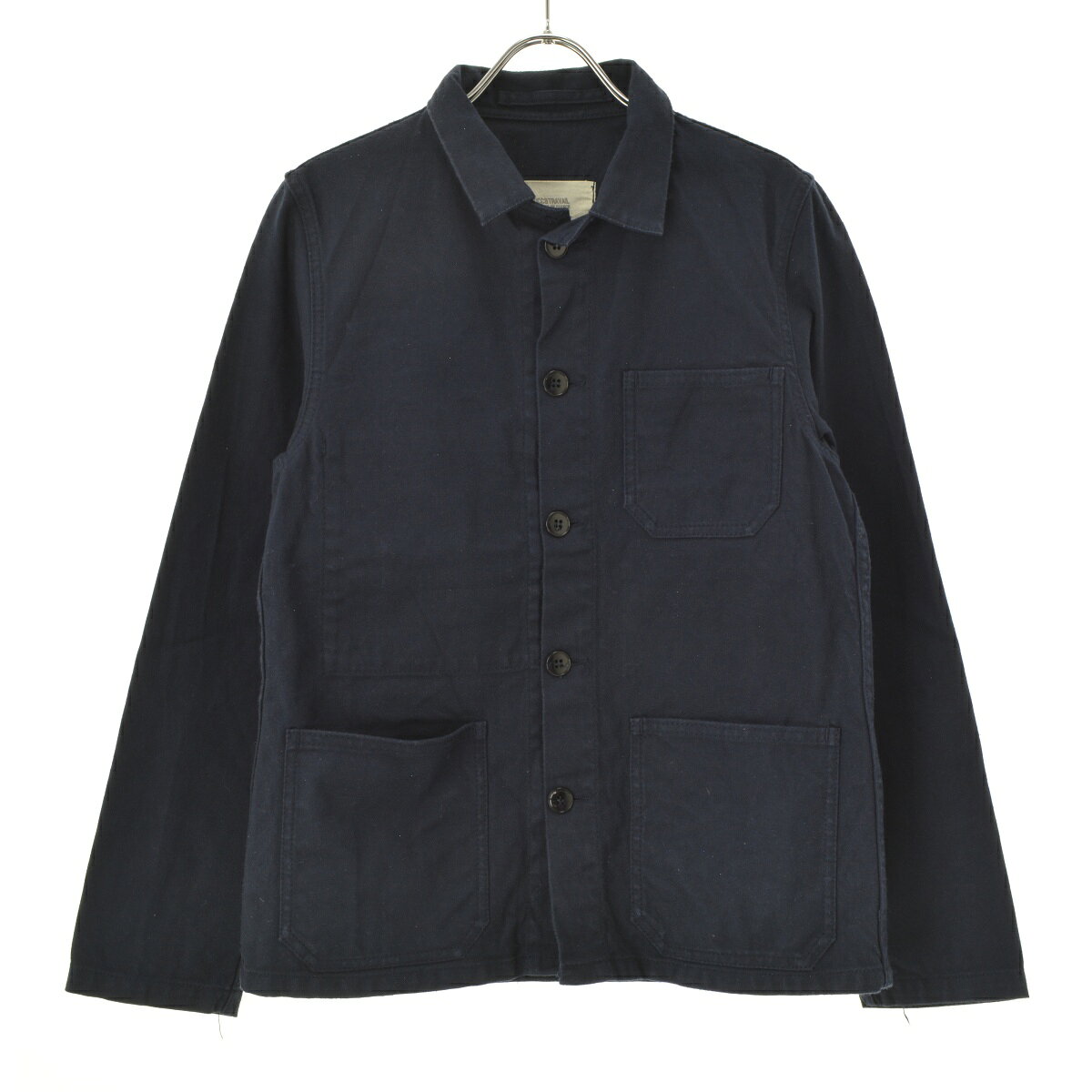 Rakuten - 【中古】ZUCCA TRAVAIL / ズッカトラヴァイユフランス製 コットンカバーオール【cacgaccg-l】