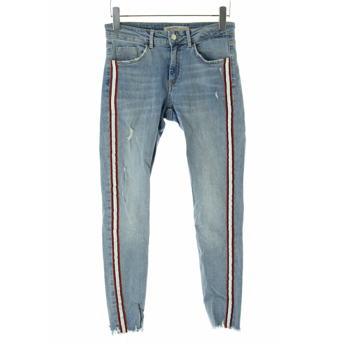 楽天市場】zara サイド ライン パンツ（レディースファッション）の通販