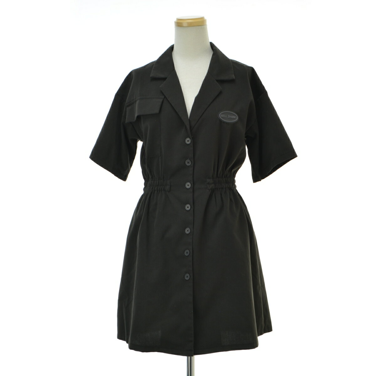 【中古】SHEIN / シーインDAZY シャツ五分袖ワンピース【cacgaecf-l】