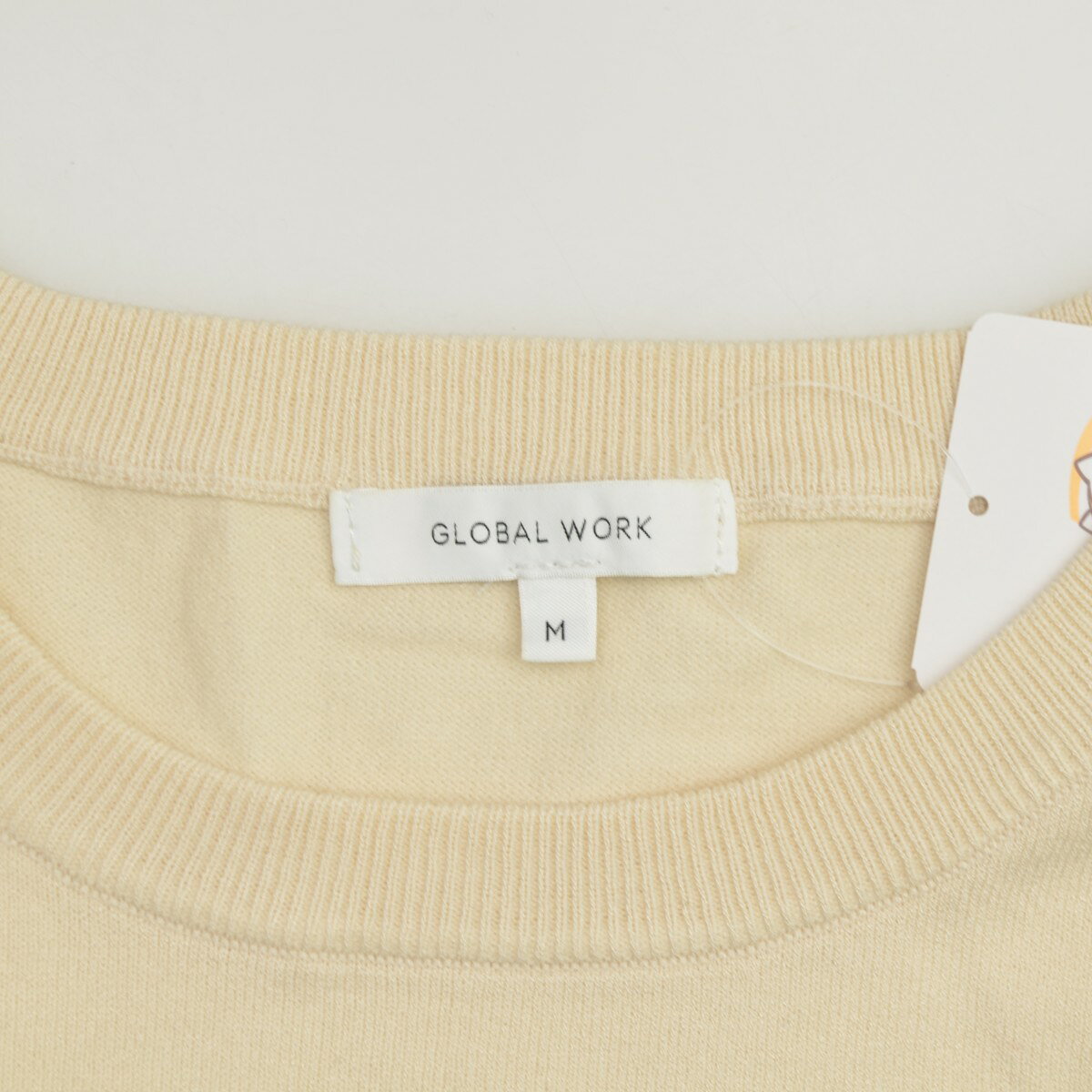 【中古】GLOBAL WORK / グローバルワークトリプルイージー袖ふわ七分袖ニットセーター【cacgacab-l】 kanful-11962141 ブランド古着の買取販売カンフル サンプル画像3