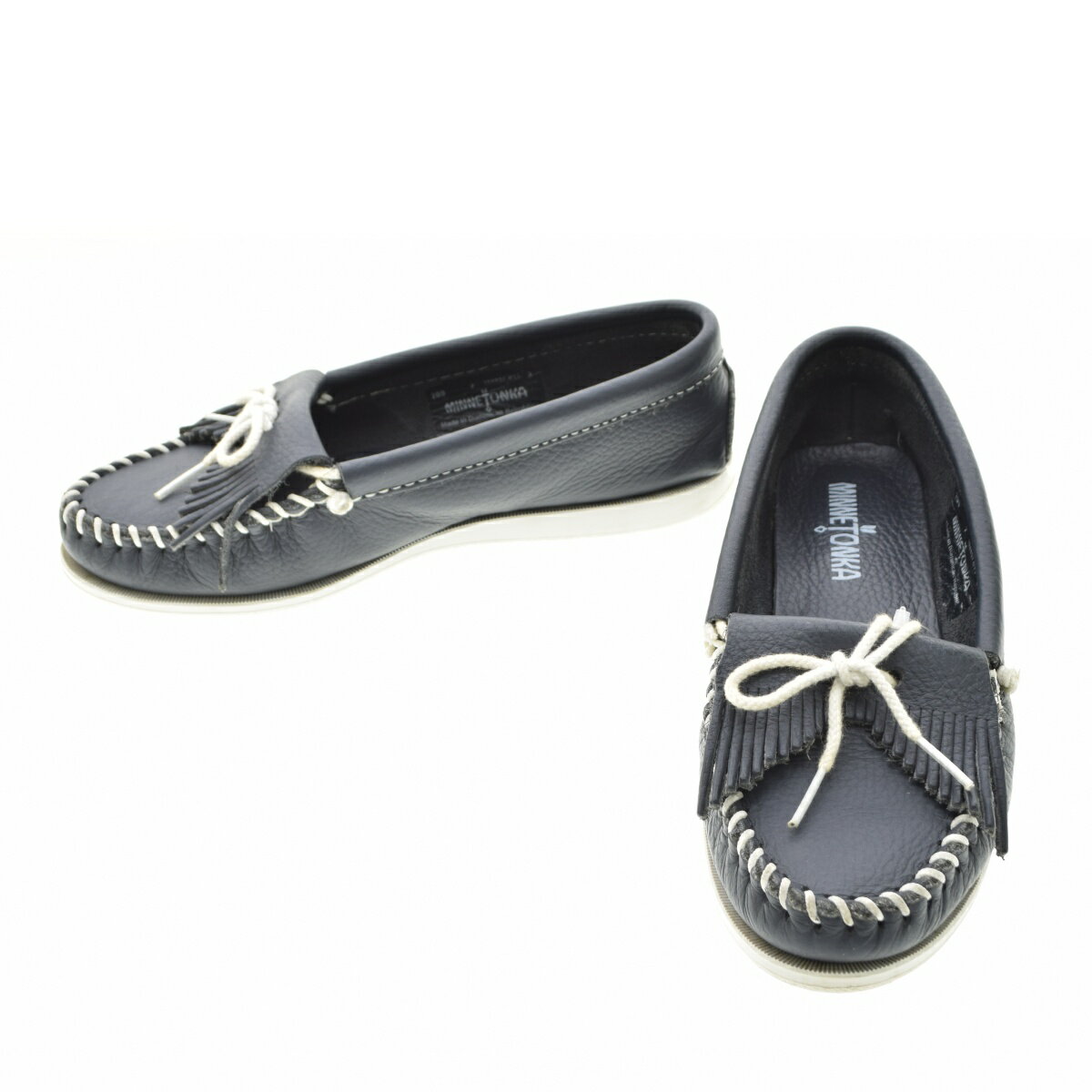MINNETONKA / ミネトンカ209 KILTY UNBEADED MOC MOCCASIN モカシンレザーシューズ