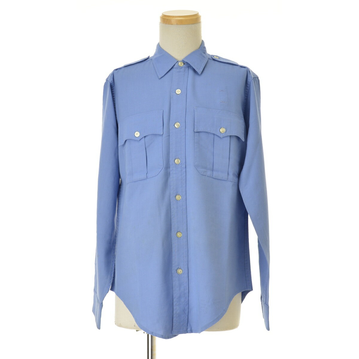 【中古】CONQUEROR70s エポレット付長袖シャツ【caceagaf-m】