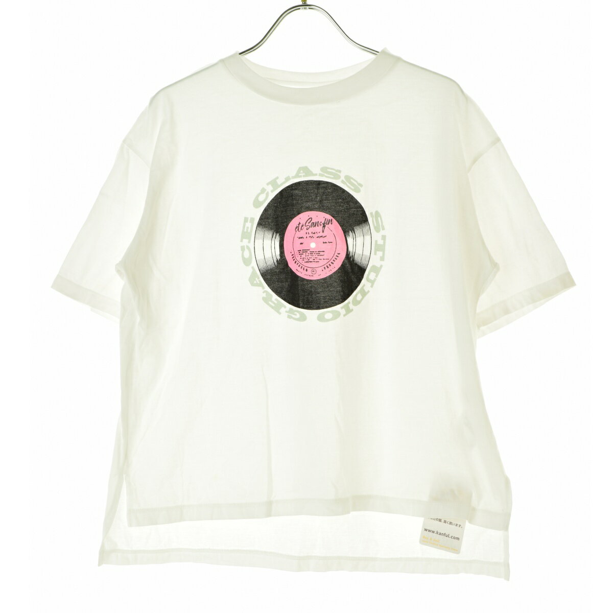 Rakuten - 【中古】GRACE CLASS / グレースクラス0223142280 レコードプリント半袖Tシャツ【cacfbbda-l】