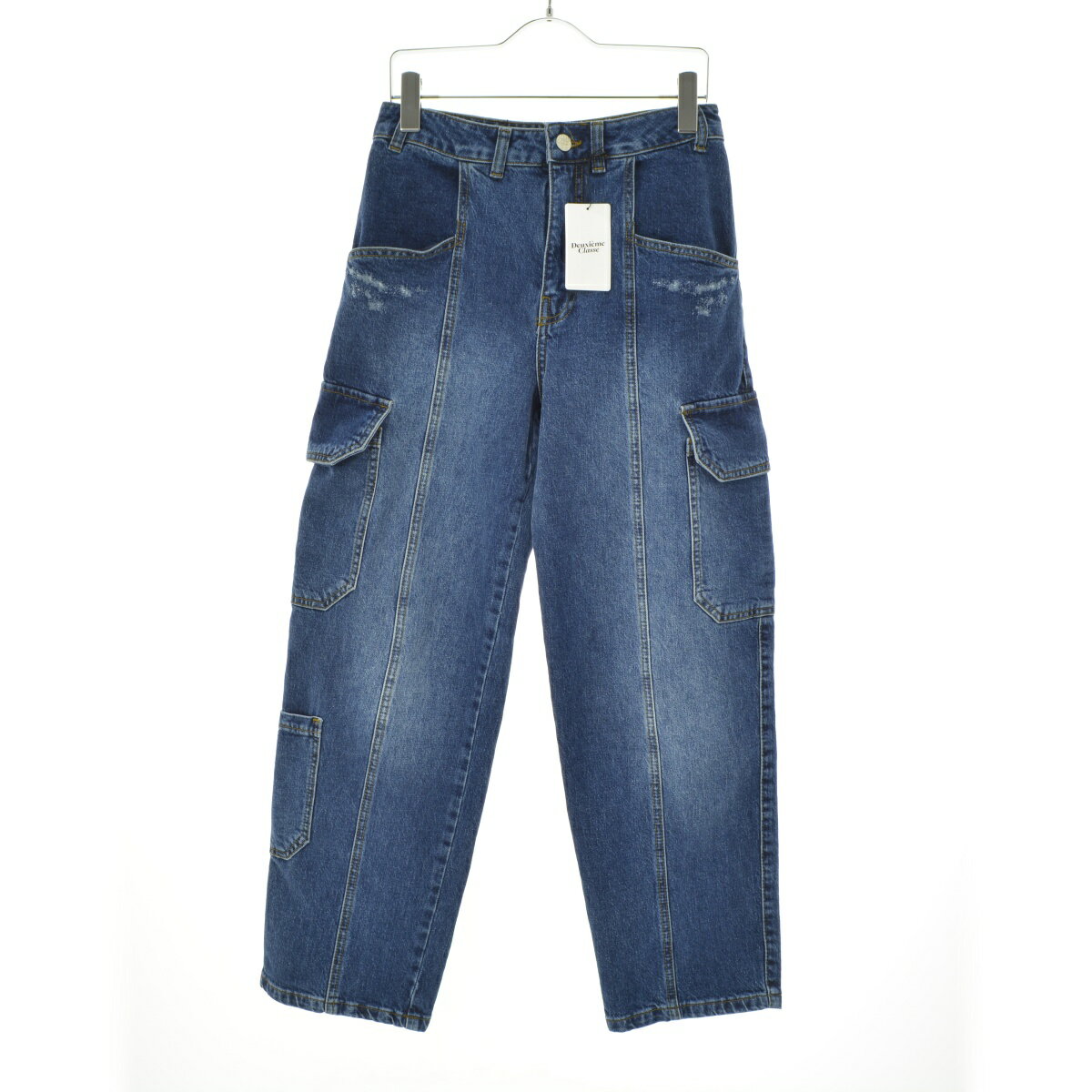 BAUM UND PFERDGARTEN / バウムウンドヘルガーデン23AW 23030510002530 DEUXIEME CLASSE 取扱い Denim シームディティールカーゴデニムパンツ