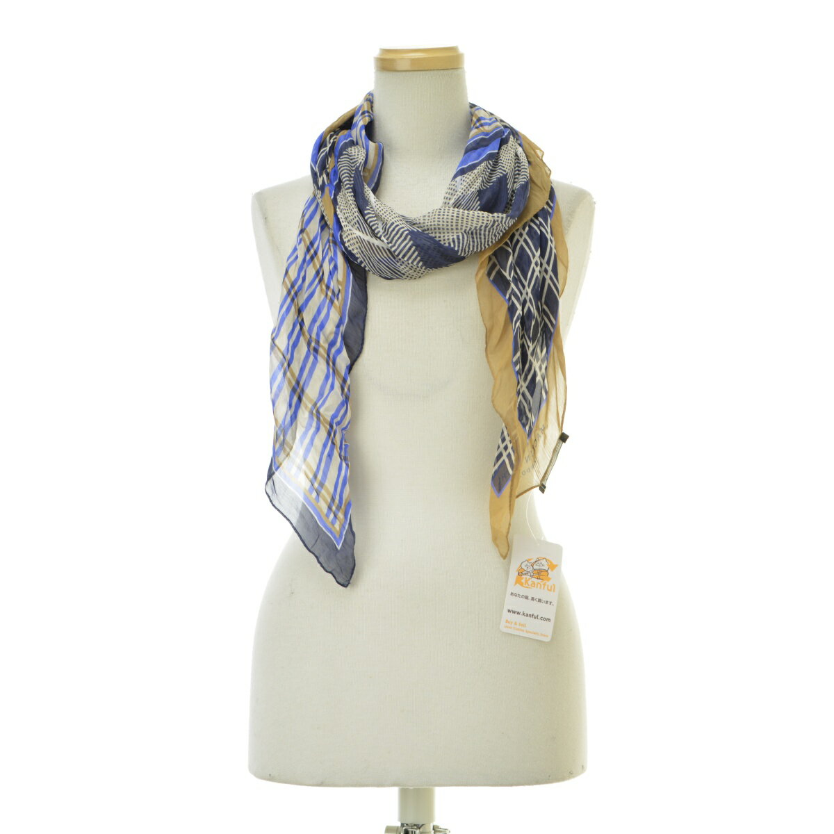 MACKINTOSH / マッキントッシュLooped Scarf ループド スカーフ マルチチェックストール