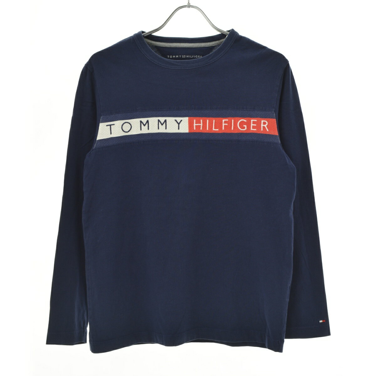 【中古】TOMMY HILFIGER / トミーヒルフィガーメッシュロゴ長袖Tシャツ【caceadba-m】