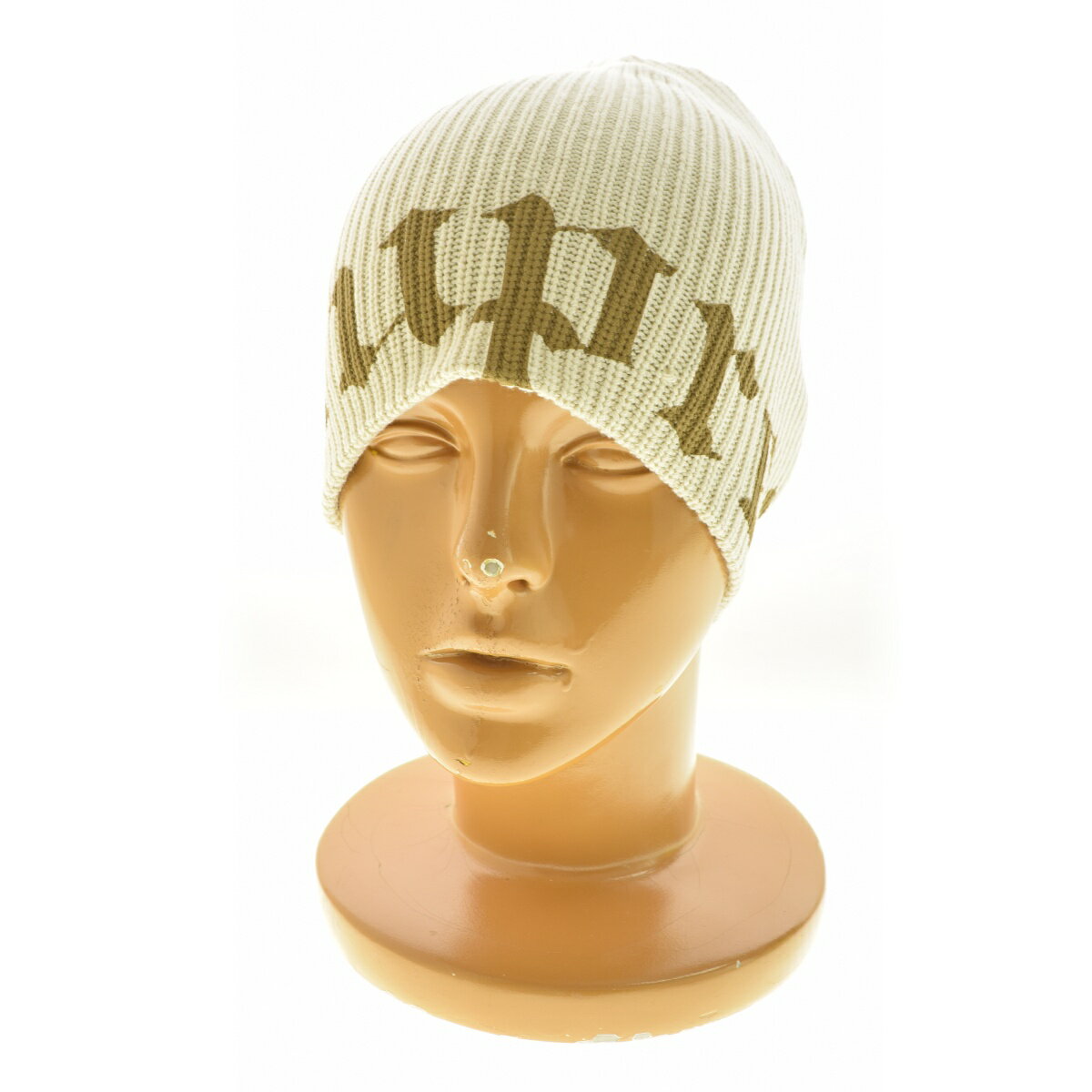 【中古】SUPREME / シュプリーム26SS Old English Printed Beanie Stoneニットキャップ【cacgadbg-z】